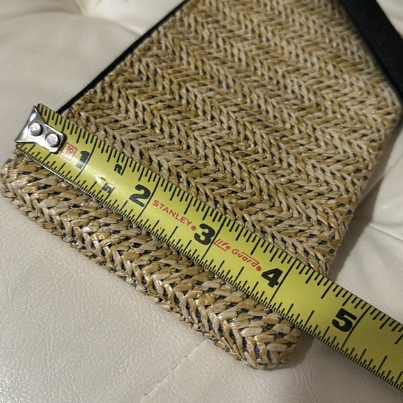Woven Detail Makeup Pouch-EUC - Picture 9 of 10